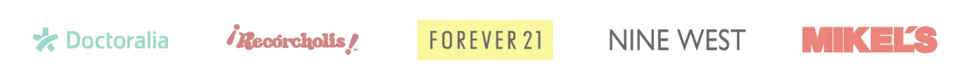 Doctoralia, Recórcholis, Forever 21, Nine West y Mikel's